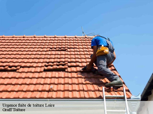 Urgence fuite de toiture 42 Loire Graff Toiture