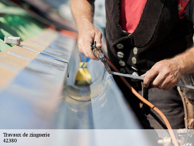 Travaux de zinguerie 42380