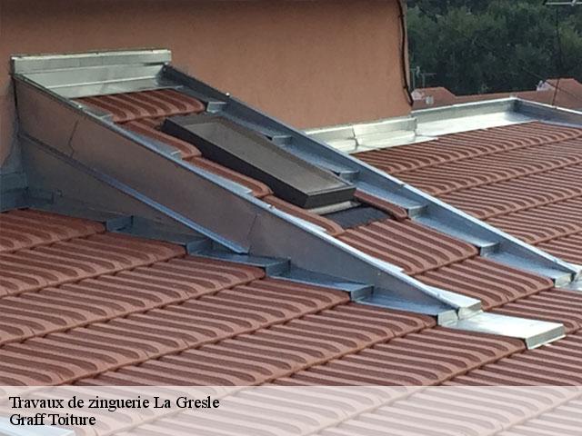 Travaux de zinguerie la-gresle-42460 Graff Toiture