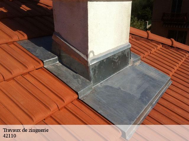 Travaux de zinguerie 42110