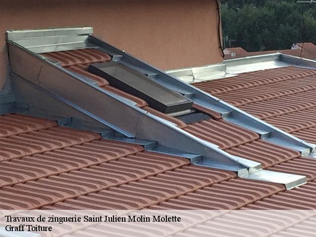 Travaux de zinguerie saint-julien-molin-molette-42220 Graff Toiture