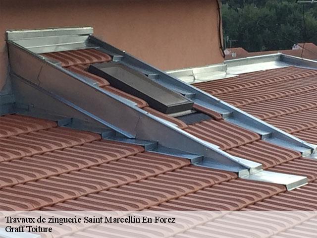 Travaux de zinguerie  saint-marcellin-en-forez-42680 Graff Toiture