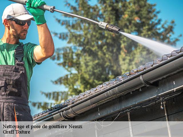 Nettoyage et pose de gouttière