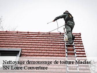 Nettoyage demoussage de toiture  maclas-42520 SN Loire Couverture 