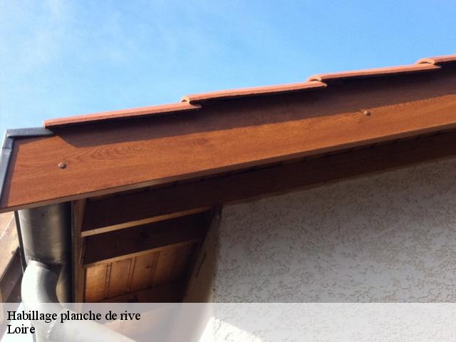 Habillage planche de rive Loire