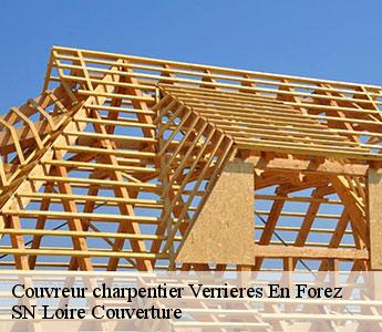 Couvreur charpentier  42600