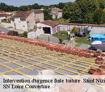 Intervention d'urgence fuite toiture
